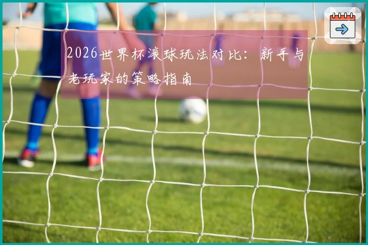 2026世界杯滚球玩法对比：新手与老玩家的策略指南
